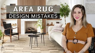 COMMON DESIGN MISTAKES | Area Rugs Dos and Don'ts | Julie Khuu