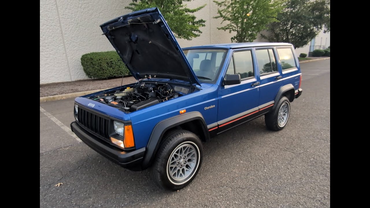 4K Review 1995 Jeep Cherokee XJ 4x4 RHD Japanese ...