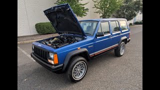 4K Review  1995 Jeep Cherokee XJ 4x4 RHD Japanese import Virtual Test-Drive & Walk-around