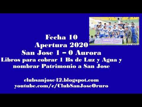Analisis Fecha 10: San Jose 1 - 0 Aurora, Factura Luz y Agua, NO HAY SERIEDAD!!!