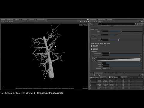 Procedural Tree Generator Tool Breakdown