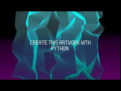 Generative Art Python Tutorial 1 For Penplotter