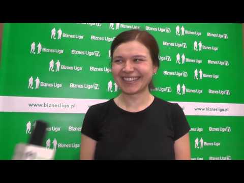 14.03.2016 Siatkarska Biznes Liga -  Rozmowa z Katarzyną Konderak (Donimirski Pałac Pugetów)