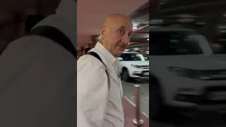 Anupam Kher SPOTTED At The Airport