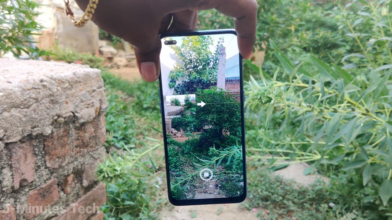 How to take photos by pano mode in Oppo F17 Pro