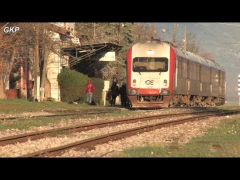 AEG DMU at central Greece 3&4&5&6-3- 2014