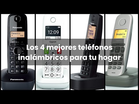 【TELEFONO INALAMBRICO CASA】Los 4 mejores teléfonos inalámbricos para tu hogar