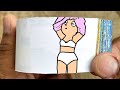 Doraemon Cartoon Flipbook #206 | Shizuka Removing Her Clothes Flip Book | Flip Book Artist 2024