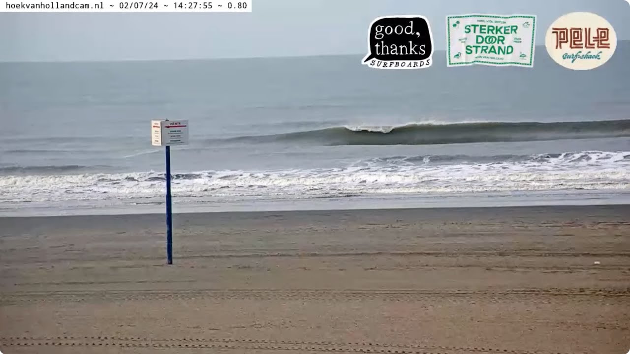 Live webcam view of Hoek van Holland Beach