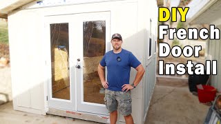 Diy French Door Installation 10x12 shed build