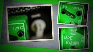 Video thumbnail for ToneCity - Tape Machine - Delay Pedal Demo by EytschPi42
