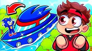 I discovered SONIC's Luxury YATCH on GTA V!