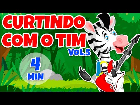 Curtindo com o Tim Vol. 5 - Giramille 4 min | Desenho Animado Musical