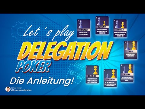 Die Delegation Poker Erklärung | So funktioniert es in der Praxis