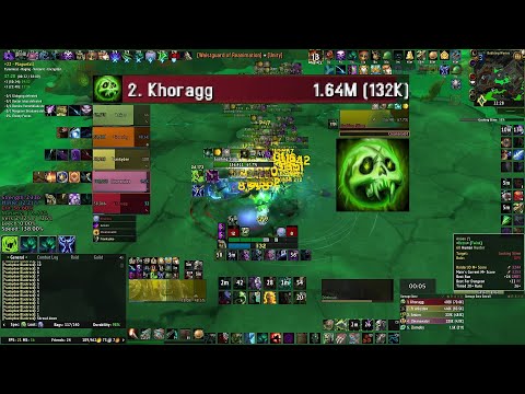 132k DPS Unholy DK AOE Opener in Plaguefall +22 | WoW 9.2.5 PoV