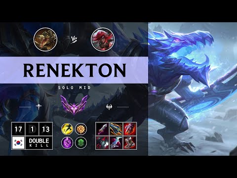 Renekton Mid vs Katarina - KR Master Patch 14.13