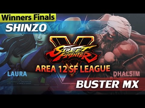 【Winners Finals】Shinzo (Laura) vs Buster MX (Dhalsim) - Area 12 SF League #06