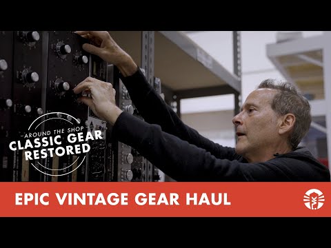 Around The Shop: Epic Vintage Gear Haul