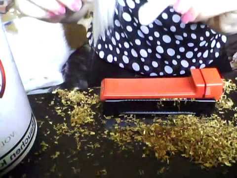 HOW TO : Zigarette stopfen