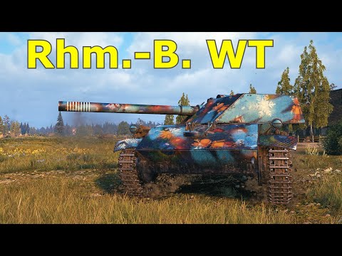 World of Tanks Rhm.-Borsig Waffenträger - 6 Kills 8,2K Damage