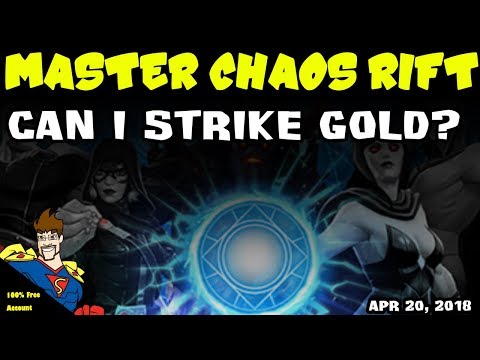 Master Chaos Rift + Opening (if I can a 5 star)!  Marvel Contest of Champions