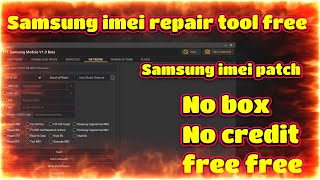 Samsung imei repair tool || Samsung imei repair tool without box || Samsung imei patch free tool