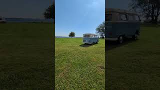  1970 Volkswagen Type 2 Westfalia Camper Drive By