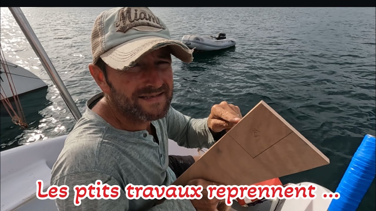 #40 Small jobs resume on our catamaran Mistertong