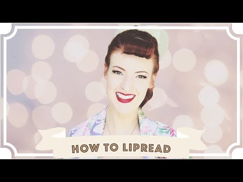 How To Read Lips! [CC] Video