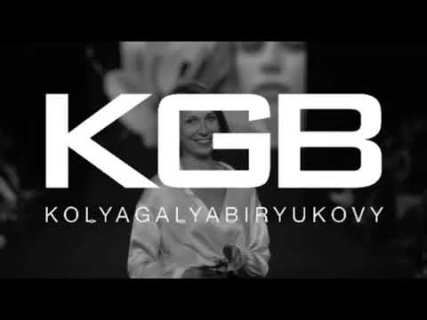 Marchio di abiti KGB, Mosca, Russia Fondatore e designer del marchio Galina Biryukova.