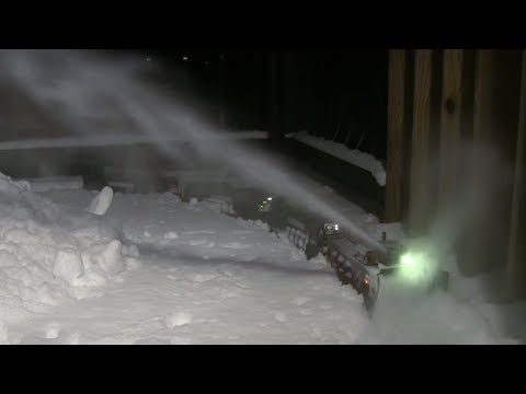 G Scale Train Rotary Snow Plow