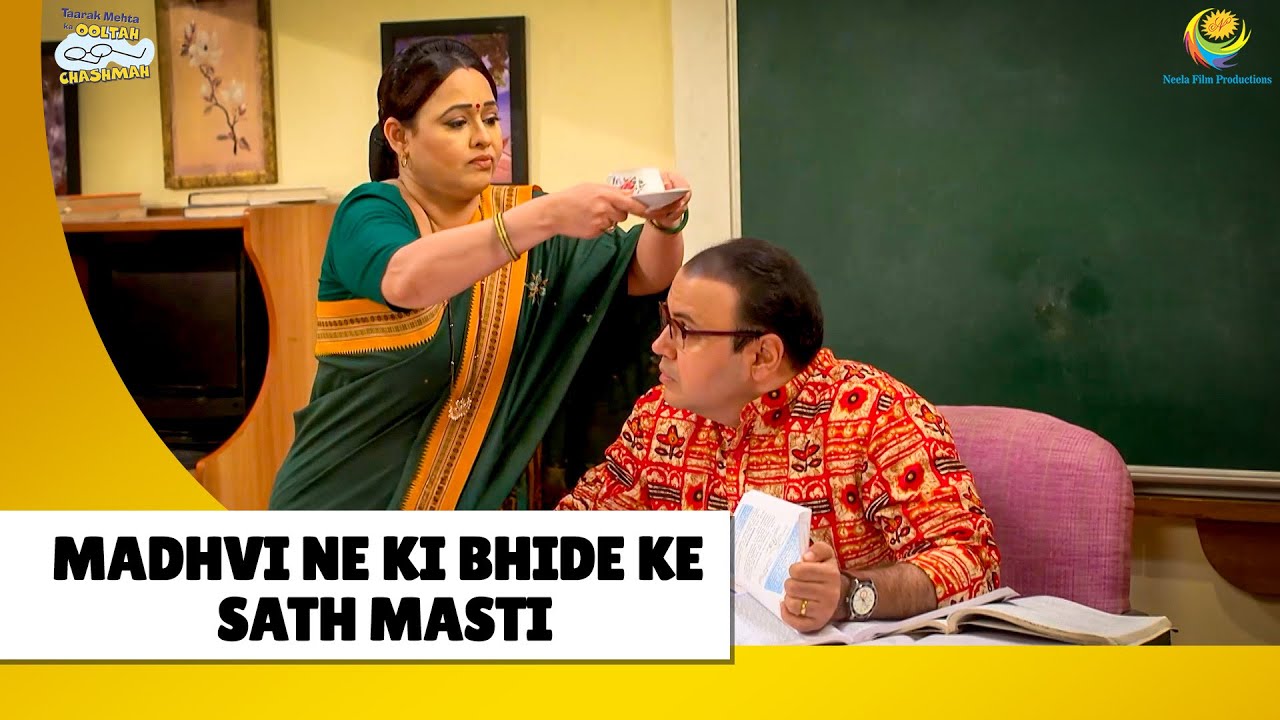 Madhvi Ne Ki Bhide ke sath masti! | Haste Raho Hasate Raho| Taarak Mehta ka Ooltah Chashmah