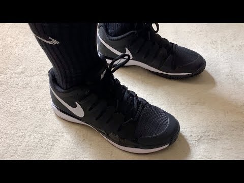 Nike Zoom Vapor 9.5 Tour (Black/White-Anthracite) On Feet