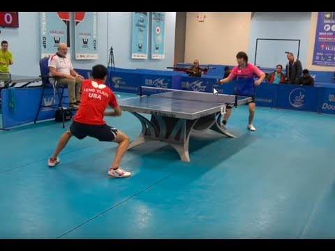 Westchester Table Tennis Center October 2019 Open Singles Semi-Final  #1 - Yijun Feng vs Jiang Niu