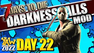 Day 22: Jason Machete RULES... 7 Days to Die Darkness Falls