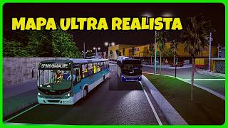 🟢Proton Bus Simulator | Mapa West Rio V1.0 | linha 386 Ida | Simulador | PBS2 | Gameplay