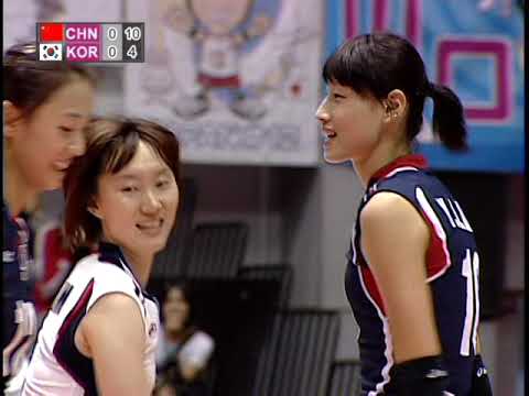2011 Volleyball Asian Championships CHN KOR 亚洲杯女排中国 韩国