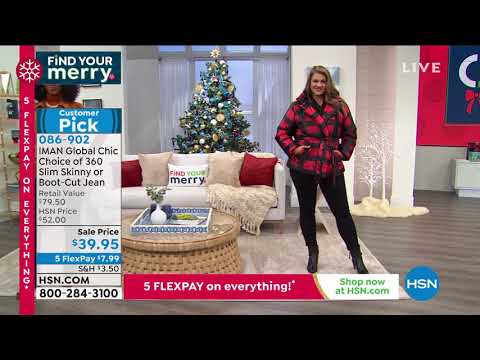 IMAN Global Chic 360 Slim Skinny Jean