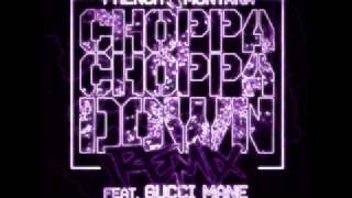 French Montana - Choppa Choppa Down Ft. Wiz, Gucci & Three 6 Mafia (Remix) (Screwed N Chopped)