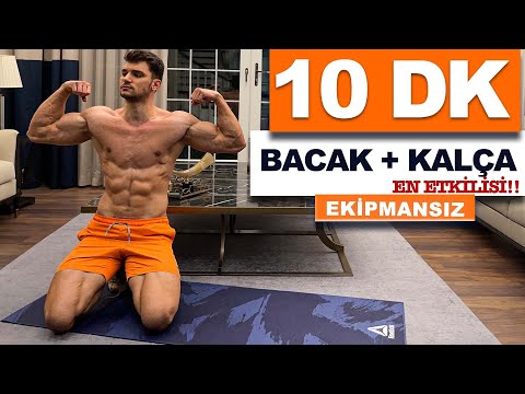 10 DK Müthiş Bacak ve Kalça Antrenmanı // En Etkilisi!! | velikaans
