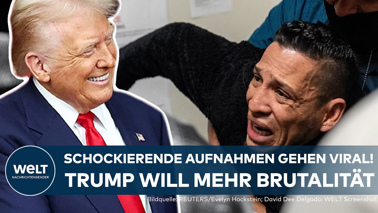 USA IM AUSNAHMEZUSTAND: Skrupellose ICE-Einsätze gehen viral! Donald Trump will mehr Brutalität