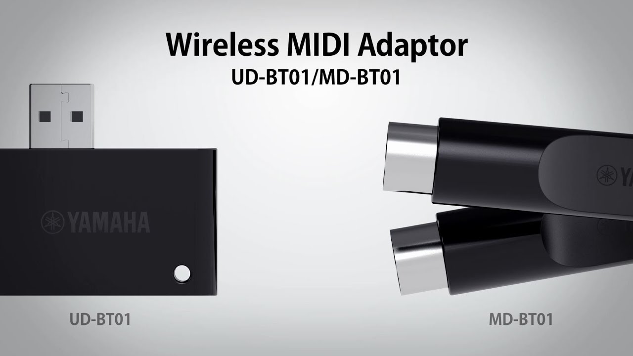 Wireless MIDI Adaptor MD-BT01 and UD-BT01 - YouTube