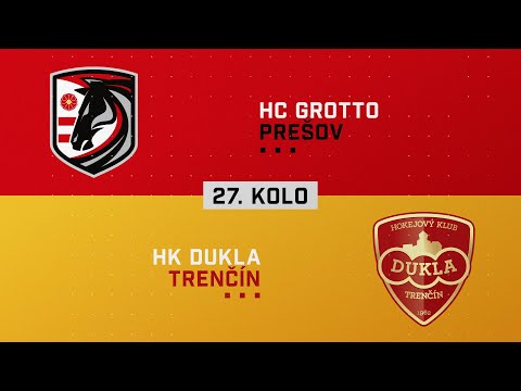 27.kolo HC Grotto Prešov - Dukla Trenčín HIGHLIGHTS
