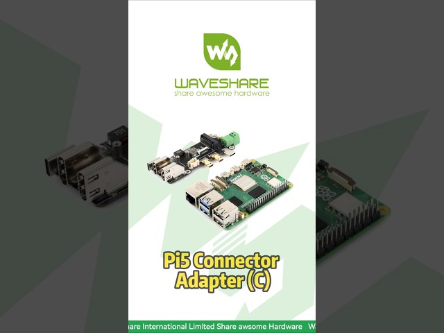 Vídeo relacionado con Waveshare NVMe PCIe To M.2 Hat+ Adapter with PoE, Compatible with Raspberry Pi 5, Supports NVMe Drive Protocol 2230/2242 M.2 Solid State Drive and 802.3af/at Network Standard, with Cooling Fan