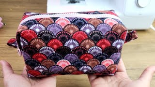 Beginner-Friendly Large Makeup Bag Tutorial