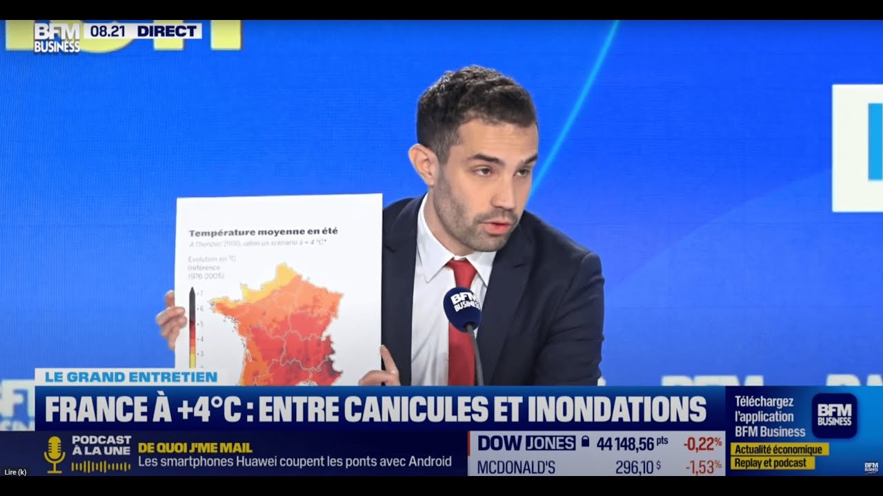 Moment Don't Look Up sur BFM Business