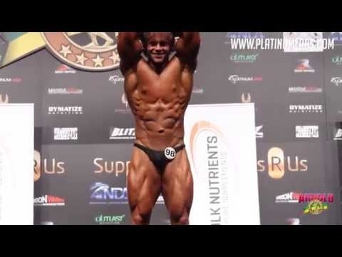 2015 Arnold Classic Australia Amateur - Mitch Vickridge Posing Routine