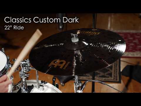 Meinl Cymbals CC22DAR Classics Custom Dark 22" Ride Cymbal
