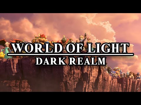 Super Smash Bros. Ultimate - World of Light 100% run - Dark Realm - Part 8 (Sacred Land)