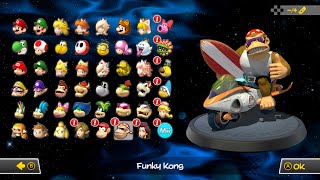 (DLC) All Characters, Karts, Wheels, and Gliders - Mario Kart 8 Deluxe